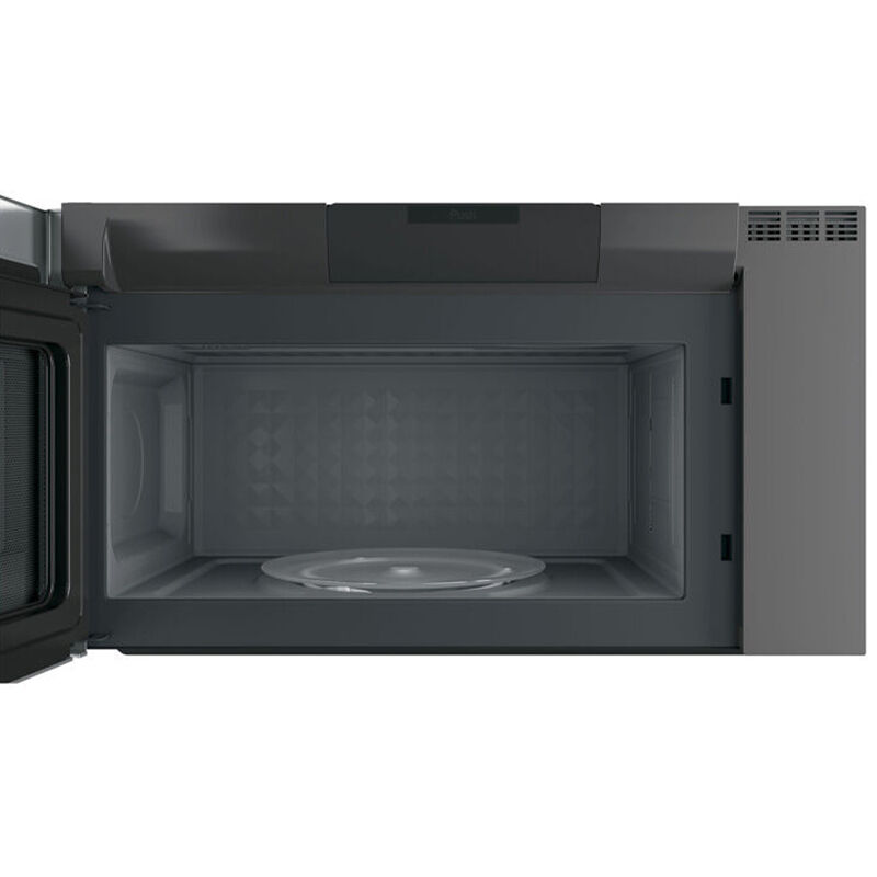 GE Profile 30" 2.1 Cu. Ft. Over-the-Range Microwave with 10 Power Levels, 400 CFM & Sensor Cooking Controls - Stainless Steel, Stainless Steel, hires