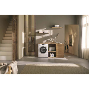Miele 24 in. 2.2 cu. ft. Smart Stackable Washer with Sanitize Cycle & Steam Cycle - Lotus White, , hires