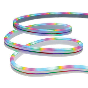 Monster Neon Flow Multi-Color LED Light Strip with USB Plug-in and Remote, 6.5 ft.