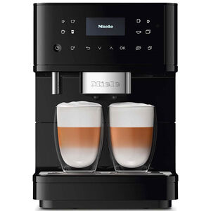 Miele MilkPerfection Countertop Coffee Machine with WiFi Connect, AromaticSystem, OneTouch for 2 Convenient Cleaning and MaintenancePrograms - Obsidian Black, , hires