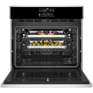 Monogram Minimalist Series 30" 5.0 Cu. Ft. Electric Smart Wall Oven with True European Convection & Self Clean - Stainless Steel, , hires