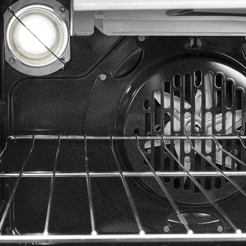 Haier 24 in. 2.9 cu. ft. Standard Convection Gas Range with 4 Sealed Burners - Stainless Steel, , hires