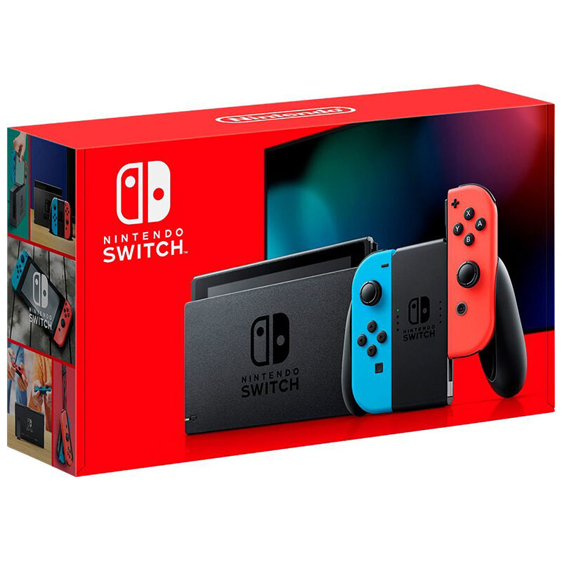 sponsoreret gødning kaffe Nintendo Switch with Neon Blue and Neon Red Joy-Con | P.C. Richard & Son