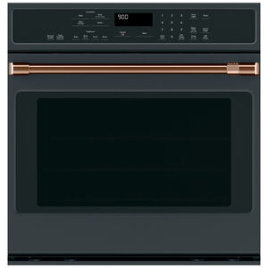 Cafe Handle for Single Wall Oven - Brushed Copper, , hires