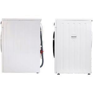 Equator Advanced 24 in. 2.47 cu. ft. Electric Front Load Laundry Center with Sensor Dry, Pet & Sanitize Cycle - White, , hires