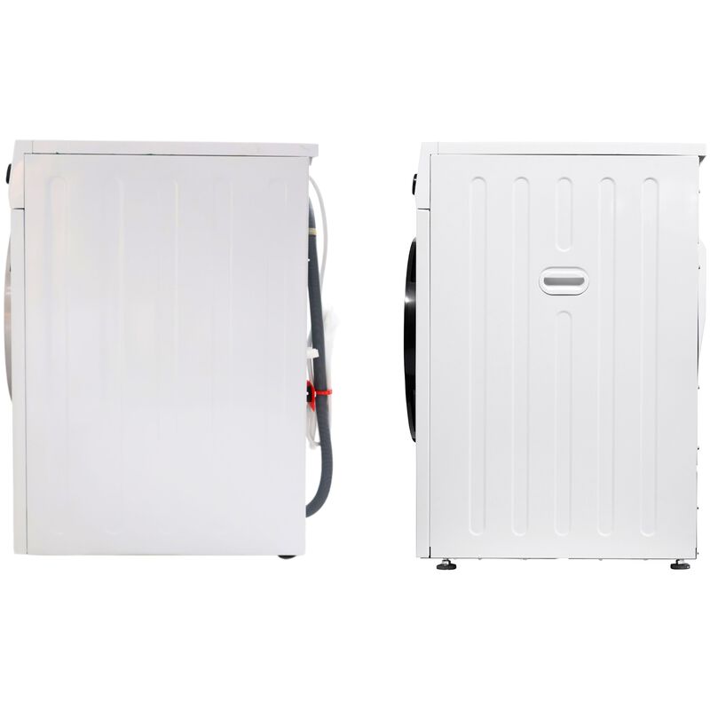 Equator Advanced 24 in. 2.47 cu. ft. Electric Front Load Laundry Center with Sensor Dry, Pet & Sanitize Cycle - White, , hires
