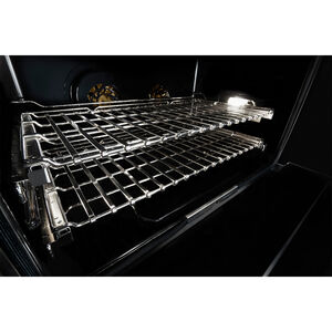 JennAir Rise Series 30 in. 4.1 cu. ft. Smart True European Convection Gas Range with 4 Sealed Burners - Stainless Steel, , hires