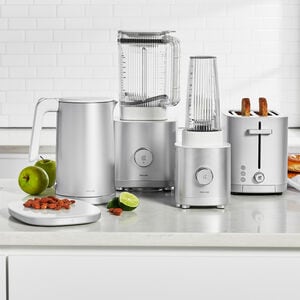 Zwilling Enfinigy 64 Oz. 12-Speed Countertop Blender with Plastic Jar - Silver, , hires