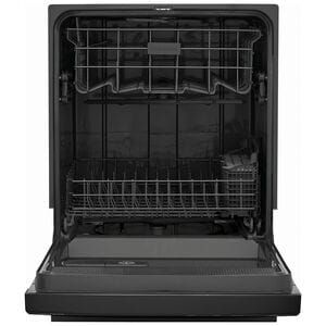 Frigidaire 24 in. Front Control Dishwasher with 54 dBa Sound Level, MaxDry & Pocket - Black, Black, hires