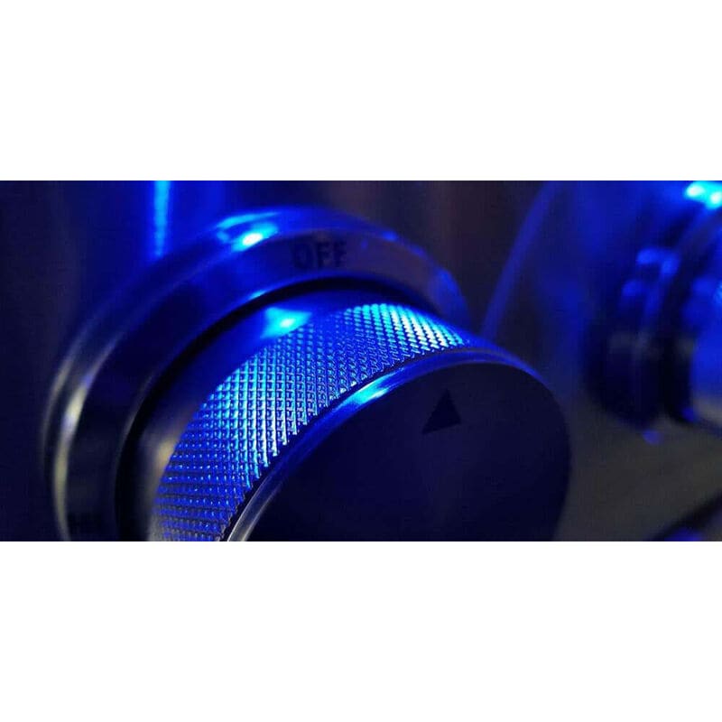 XO Performance 13 in. Liquid Propane Twin Side Burner - Stainless Steel, , hires