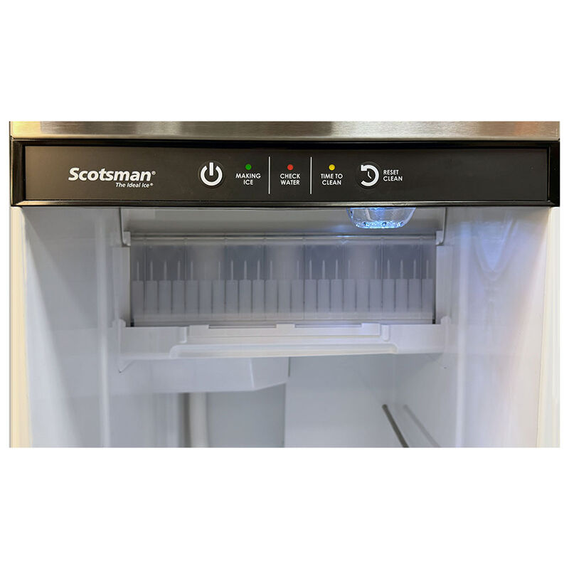 Scotsman Brilliance Series 15 in. Built-In Undercounter Outdoor Ice Maker with 26 lb. Ice Storage & Digital Control - Stainless Steel, , hires