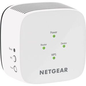 Netgear Dual-band WiFi Range Extender, 1.2Gbps, Wall-plug, Internal Antenna, , hires
