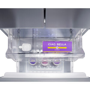 Summit 30 in. 16.1 cu. ft. Counter Depth French Door Refrigerator with Ice Maker - Stainless Steel, , hires