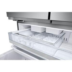 LG 36 in. 25.5 cu. ft. Smart Counter Depth French Door Refrigerator with External Ice & Water Dispenser, 4 types of Ice and Pocket Doors - PrintProof Stainless Steel, PrintProof Stainless Steel, hires