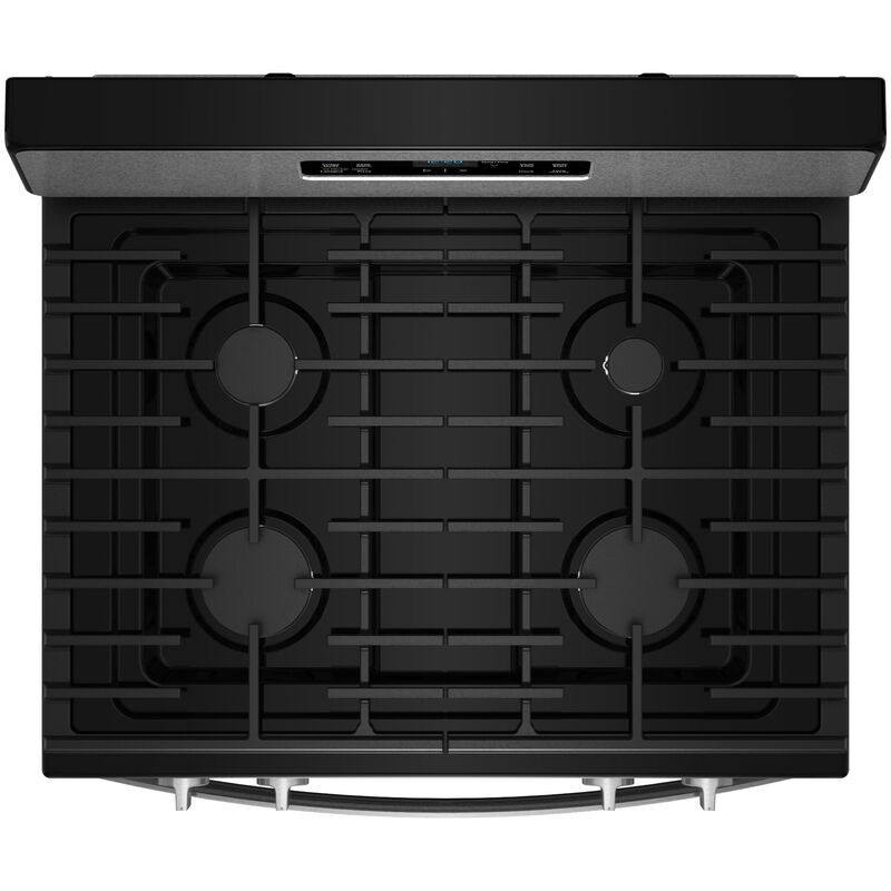 Whirlpool 30 in. 5.1 cu. ft. Gas Range with 4 Sealed Burners - Stainless Steel, , hires