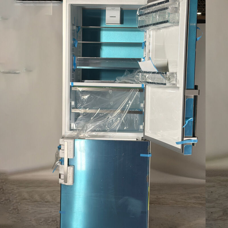 Liebherr Prime 30 in. 16.8 cu. ft. Smart Counter Depth Bottom Freezer Refrigerator with Ice Maker - Stainless Steel (Open Box Good Condition), , hires
