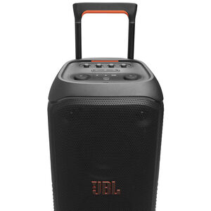 JBL PARTYBOX STAGE 320 Portable Party Speaker with Wheels - Black, Black, hires