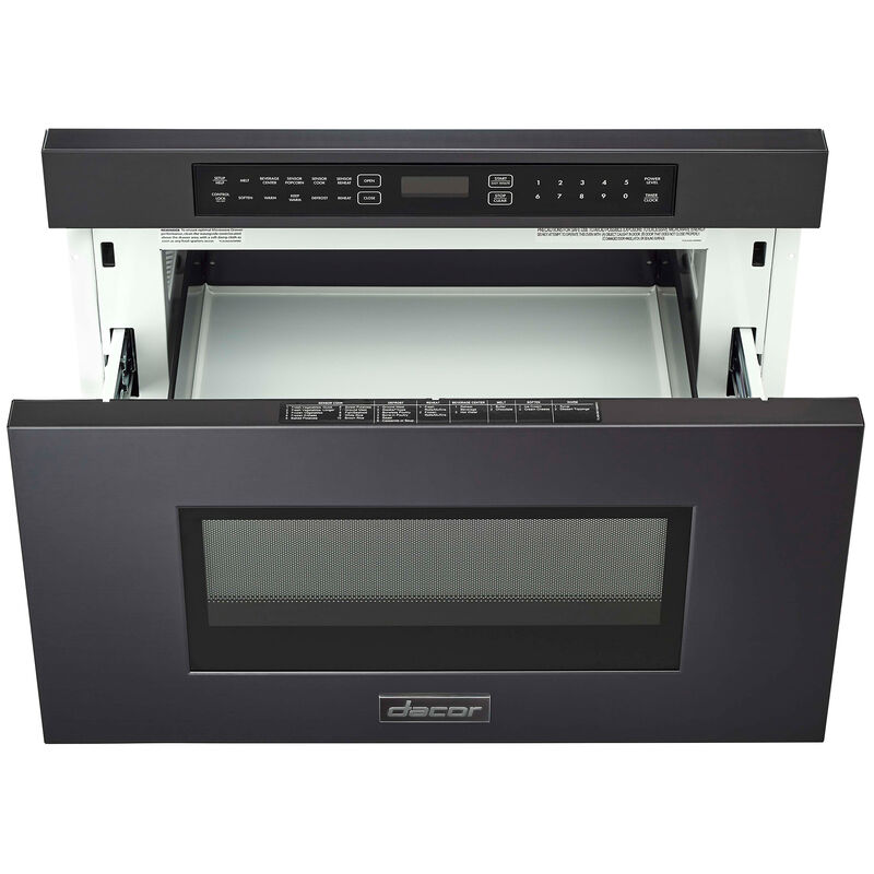 Dacor 24 in. 1.2 cu. ft. 950W Drawer Microwave with Sensor Cooking - Graphite Stainless, , hires