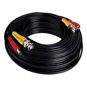 Night Owl In-Wall Rated 100' BNC/RCA Extension Cable, Black (CAB-UL2-100VP), , hires