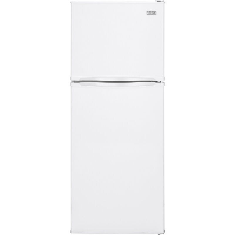 Haier 24 in. 9.8 cu. ft. Counter Depth Top Freezer Refrigerator - White, White, hires