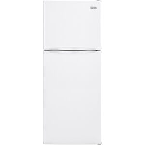 Haier 24 in. 9.8 cu. ft. Counter Depth Top Freezer Refrigerator - White, White, hires