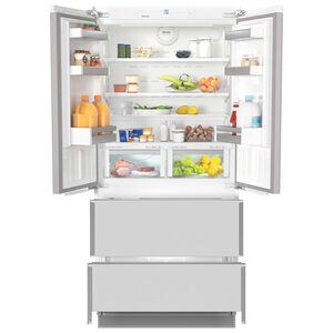 Miele 36 in. 18.8 cu. ft. Built-In Counter Depth 4-Door French Door Refrigerator with Ice Maker - Custom Panel Ready, , hires
