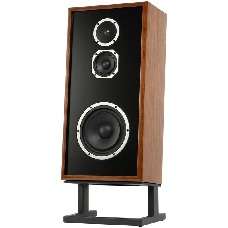 KLH Model Four 8" Three-Way Acoustic Suspension Loudspeaker System - English Walnut, , hires