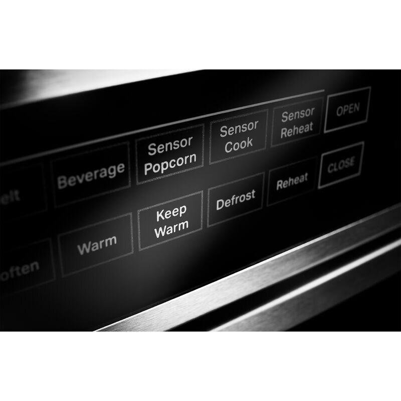 JennAir Noir 24 in. 1.2 cu. ft. 950W Drawer Microwave with Sensor Cooking - Floating Glass Black, , hires