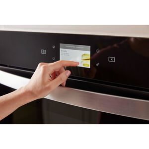 Whirlpool 30 in. 10 cu. ft. Smart Top Control Electric Double Wall Oven with True European Convection - Fingerprint Resistant Stainless, Fingerprint Resistant Stainless, hires