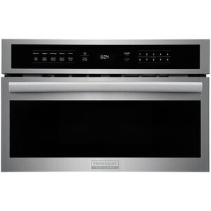 Frigidaire Gallery 30 in. 1.6 cu.ft Built-In Microwave with 9 Power Levels & Sensor Cooking Controls - Stainless Steel, Stainless Steel, hires