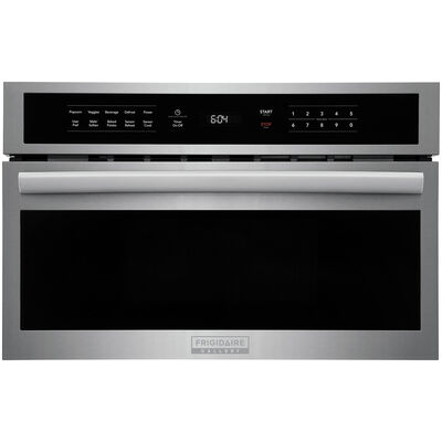 Frigidaire Gallery 30 in. 1.6 cu.ft Built-In Microwave with 9 Power Levels & Sensor Cooking Controls - Stainless Steel | GMBD3068AF