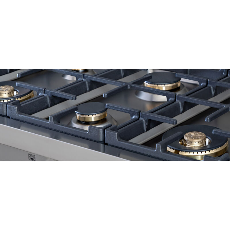 Bertazzoni Professional Series 36 in. 6-Burner Natural Gas Rangetop with Simmer & Power Burners - Stainless Steel, , hires