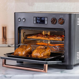 Cafe Couture Toaster Oven with Air Fry - Matte Black, , hires