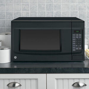 GE 22 in. 1.4 cu.ft Countertop Microwave with 10 Power Levels & Sensor Cooking Controls - Black, , hires