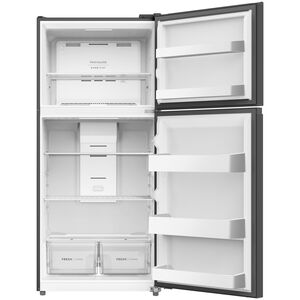 Frigidaire 30 in. 18.6 cu. ft. Garage-Ready Top Freezer Refrigerator - Black, Black, hires