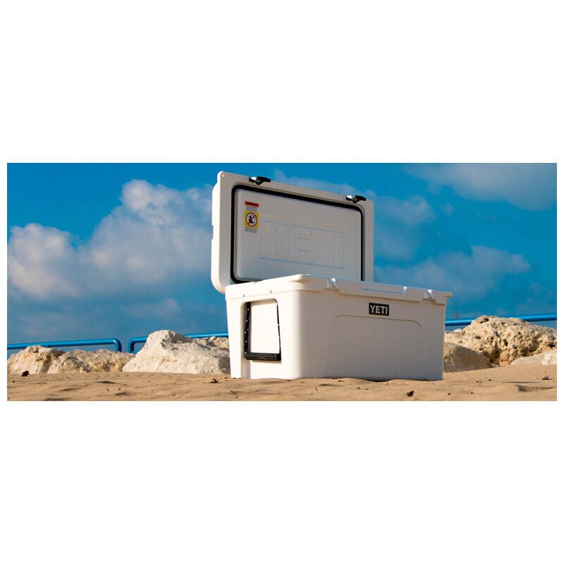Yeti tundra 65 cooler white sales