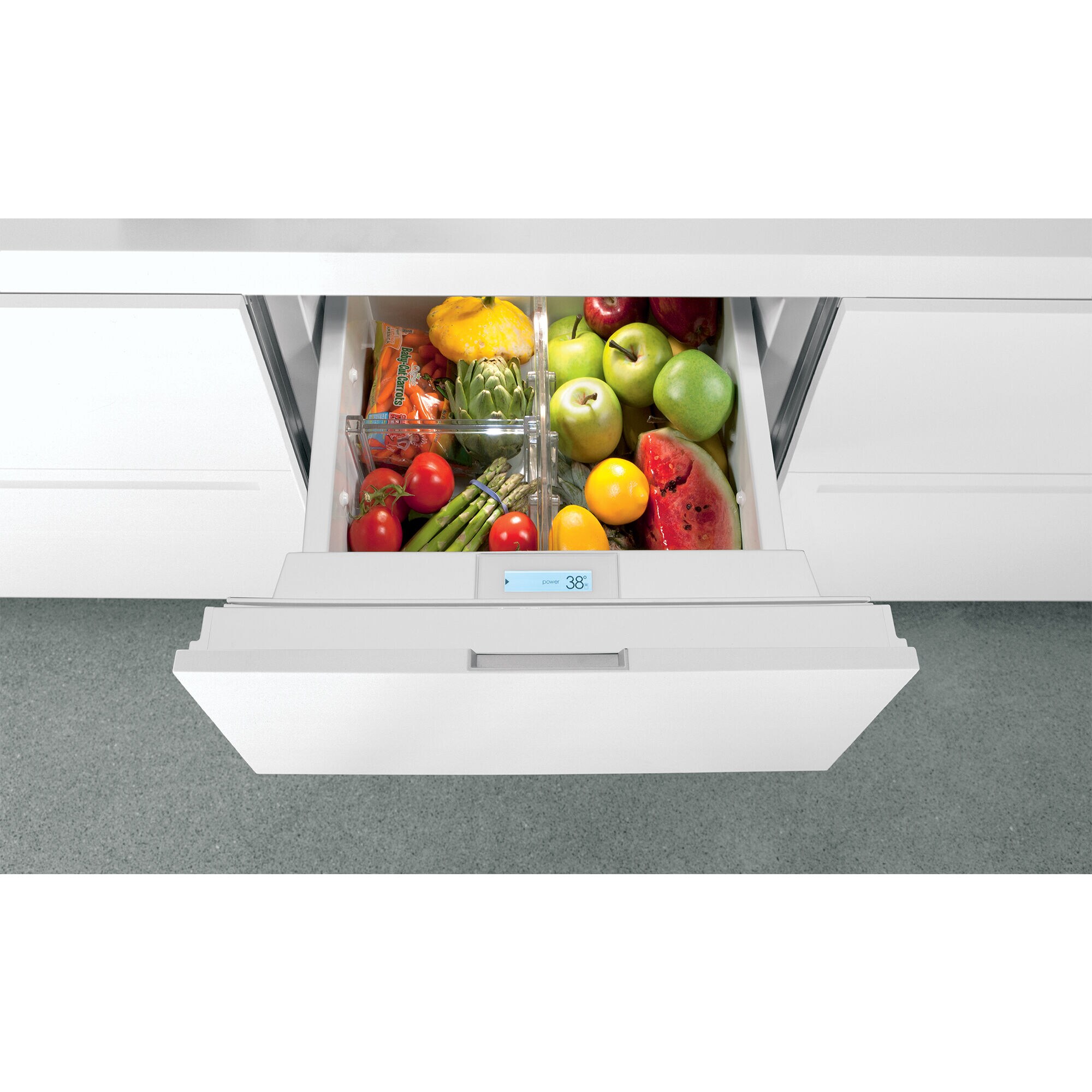 Hotpoint ultima ncd 191 i integrated fridge drawer sale