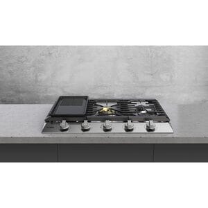 Fotile 30 in. 5-Burner Natural Gas Cooktop with Simmer Burner & Power Burner - Stainless Steel, , hires