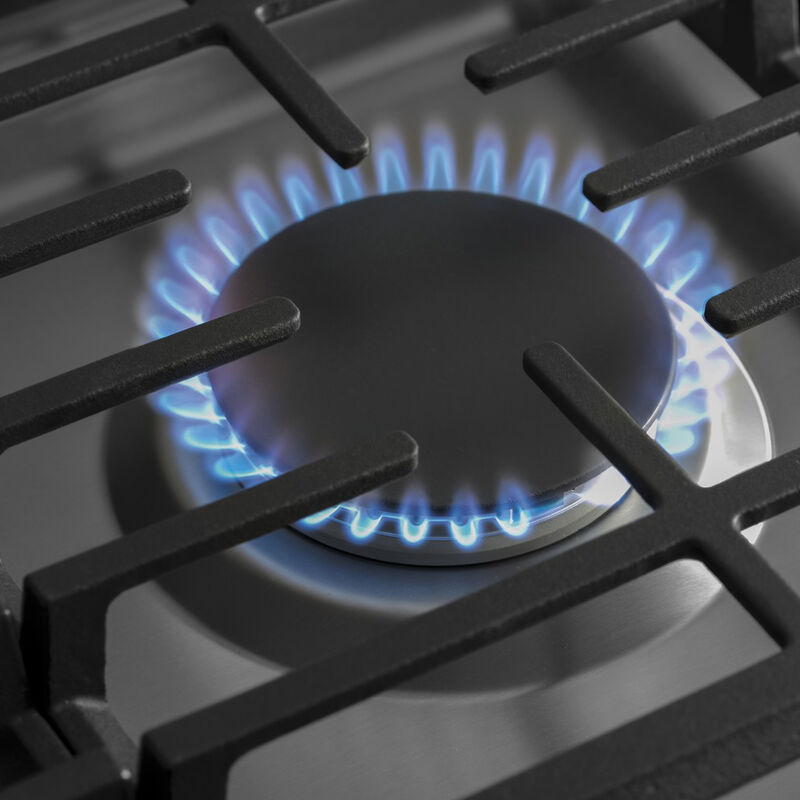 Cafe 36 in. 5-Burner Natural Gas Cooktop with Simmer Burner & Power Burner - Stainless Steel, , hires