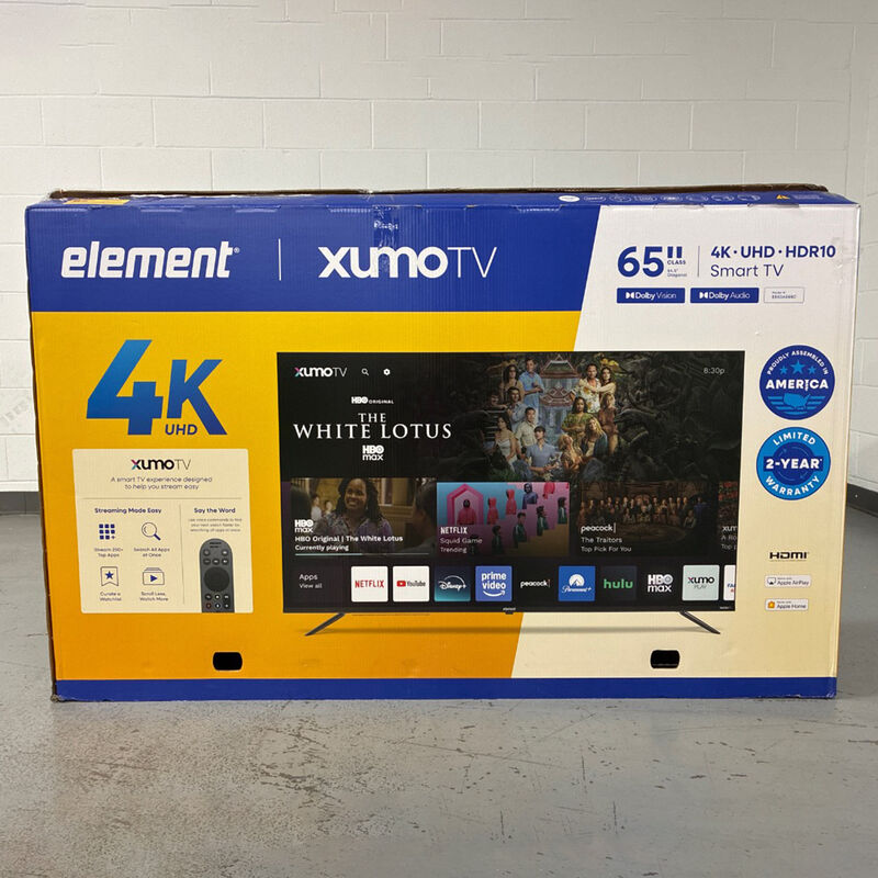 Element - 65" Class Revolution Series LED 4K UHD Smart XUMO TV (Open Box Excellent Condition), , hires