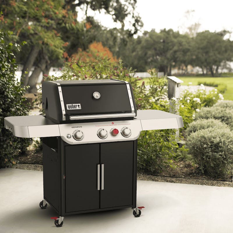 Weber GENESIS E-325s 3-Burner Freestanding Liquid Propane Gas Grill with Sear Burner - Black, , hires