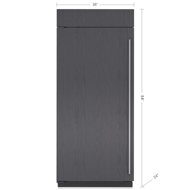 SubZero Classic Series 36 in. BuiltIn 22.8 cu. ft. Smart Counter