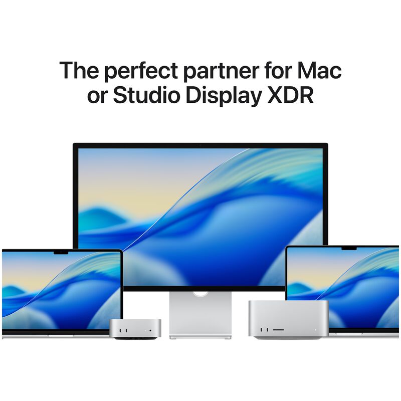 Apple - Studio Display - Nano-Texture Glass - Tilt-Adjustable Stand - Silver, , hires
