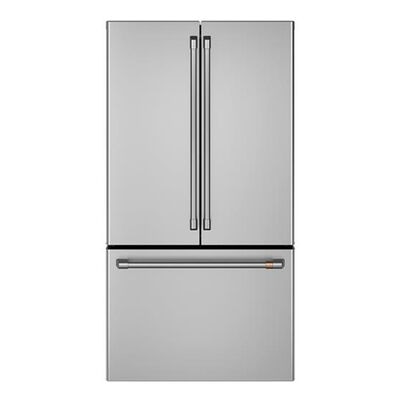 Cafe 36 in. 23.1 cu. ft. Smart Counter Depth French Door Refrigerator with Internal Water Dispenser - Stainless Steel | CWE23SP2MS1