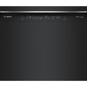 Bosch 300 Series 24 in. Front Control Smart Dishwasher with 46 dBa Sound Level, 3rd-Rack, PureDry & Pocket - Black, , hires