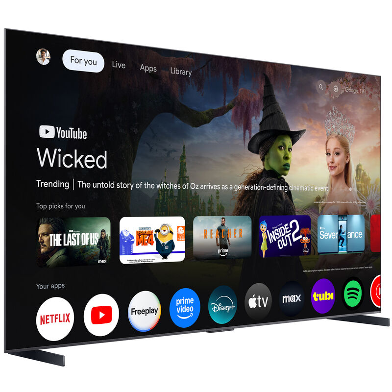 TCL - 98" Class QM8L SQD-Mini LED 4K UHD Smart Google TV, , hires