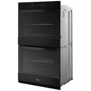 Whirlpool 27 in. 8.6 cu. ft. Smart Top Control Electric Double Wall Oven with Standard Convection - Black, , hires