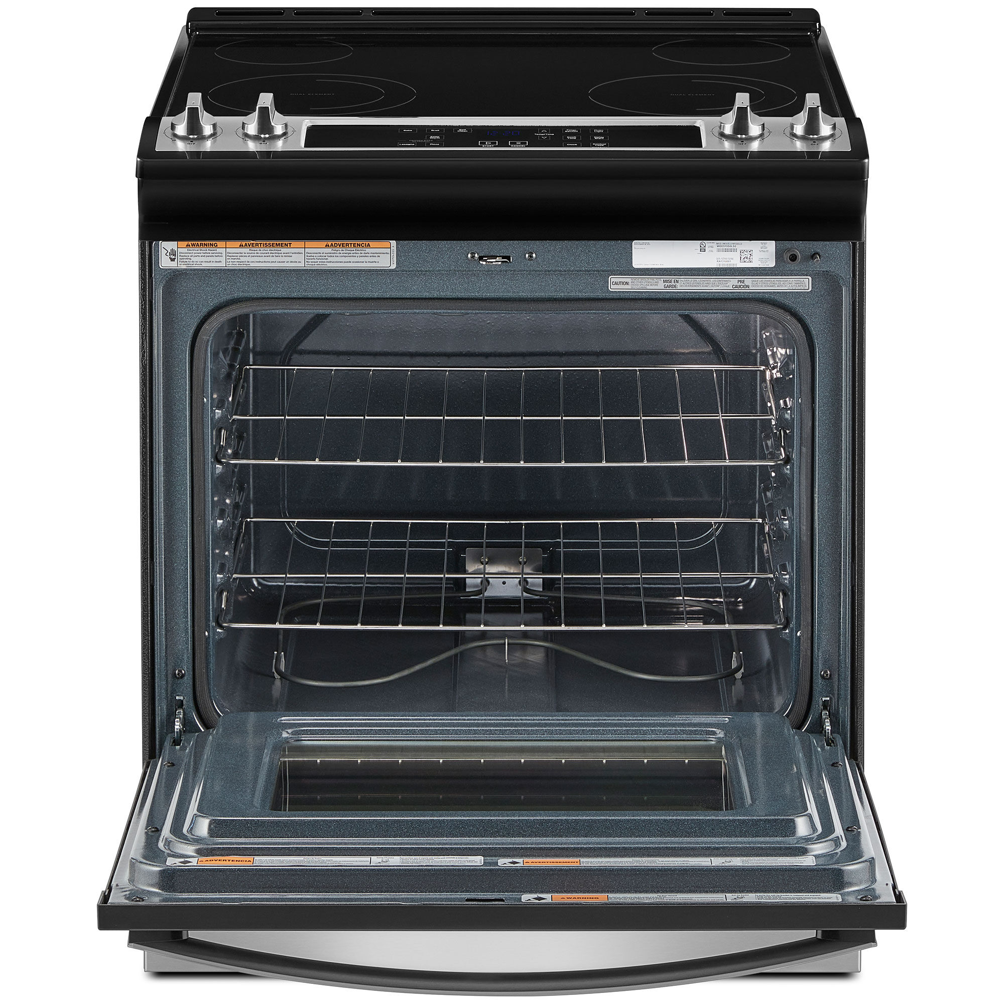 Whirlpool toaster oven top