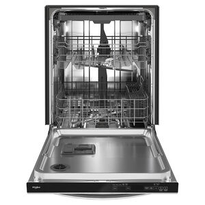 Whirlpool 24 in. Top Control Dishwasher with 47 dBa Sound Level & 3rd-Rack - Fingerprint Resistant Stainless, Fingerprint Resistant Stainless, hires
