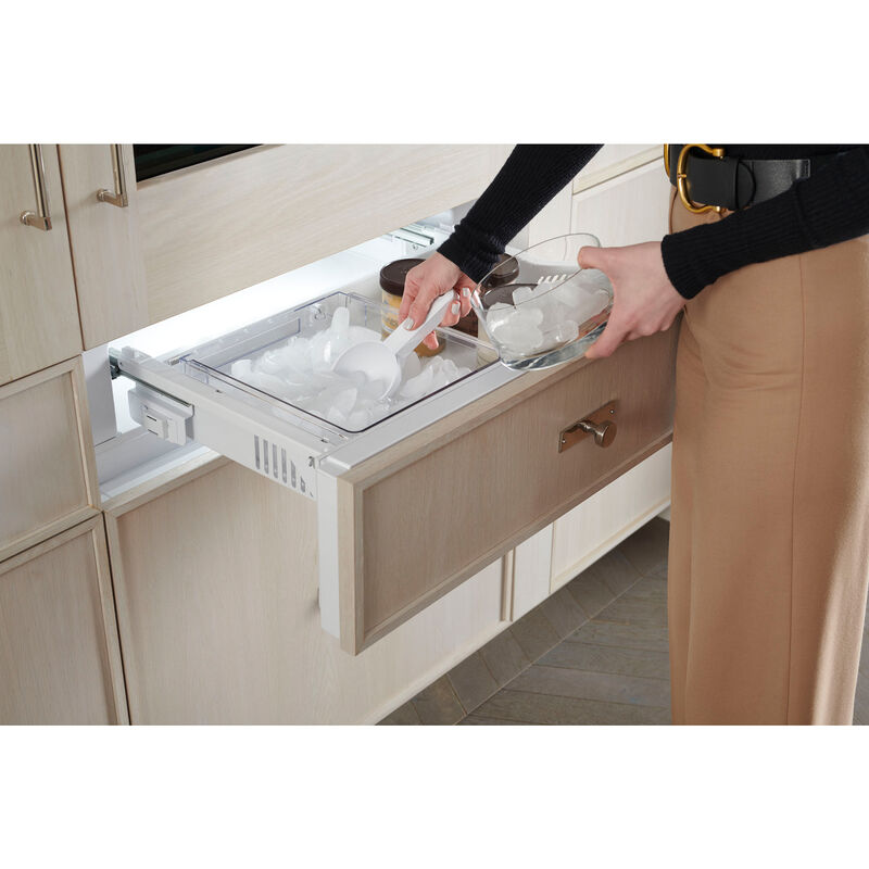 Monogram 30 in. 14.5 cu. ft. Built-In Counter Depth Bottom Freezer Refrigerator with Ice Maker - Custom Panel Ready, , hires